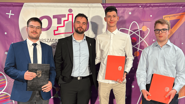 Jövőformáló diákok a reflektorfényben – országos innovációs siker intézményünkben