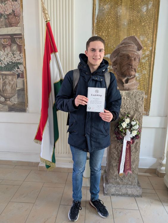 Iskolánk tanulója az Oláh György Kémiaverseny döntőjében!